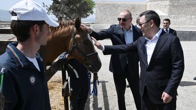 Государственный визит президента КР Садыра Жапарова в Азербайджан