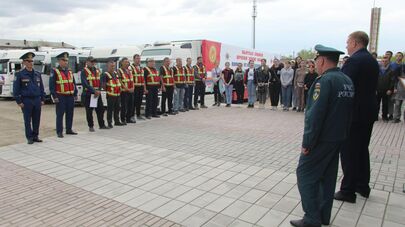 Награждение спасателей из Кыргызстана в Оренбургской области
