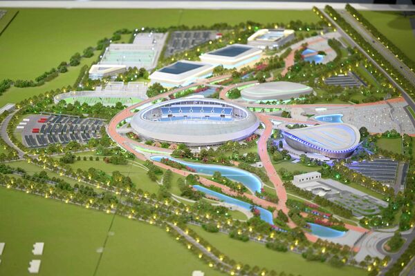 Стоимость проекта превышает 289 миллионов долларов. Площадь городка составляет порядка 100 гектаров - Sputnik Кыргызстан