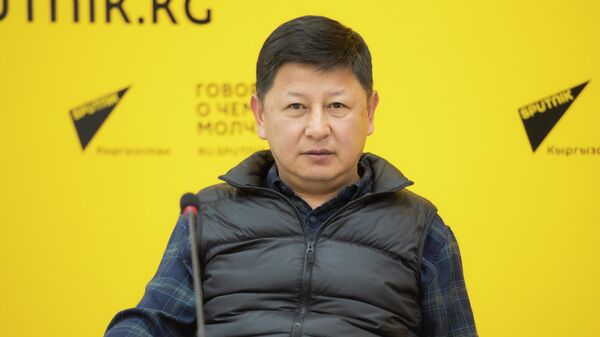 Кыргыз жүн улуттук ассоциациясынын аткаруучу директору Алыбек Апазов  - Sputnik Кыргызстан