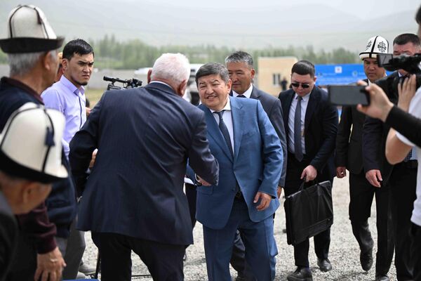 В Чолпон-Ате прошла церемония открытия водозабора - Sputnik Кыргызстан
