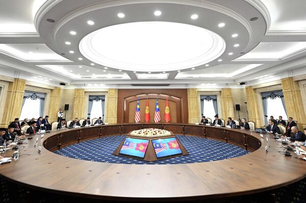 Жапаров отметил, что рад активизации двустороннего сотрудничества в последние месяцы - Sputnik Кыргызстан