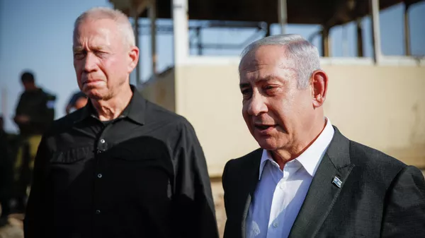 Премьер-министр Израиля Биньямин Нетаньяху и министр обороны Израиля Йоав Галант  - Sputnik Кыргызстан