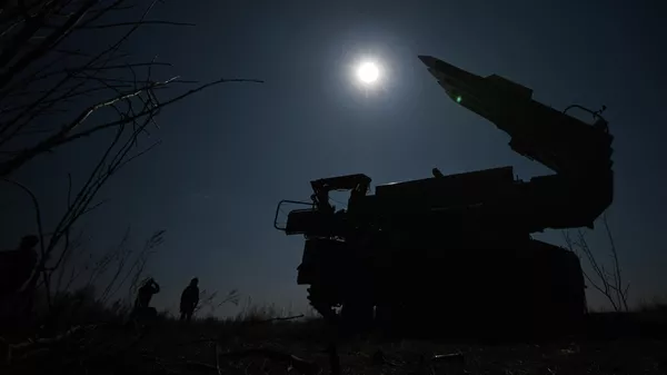 Зенитно-ракетный дивизион ЦВО на Авдеевском направлении - Sputnik Кыргызстан