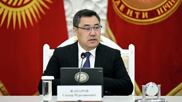 Кыргызстандын президенти Садыр Жапаров  - Sputnik Кыргызстан