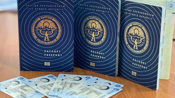 Общегражданские паспорта и ID-карты, изготовленные в Кыргызстане - Sputnik Кыргызстан