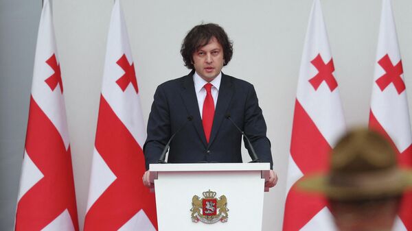 Премьер-министр Грузии Ираклий Кобахидзе - Sputnik Кыргызстан
