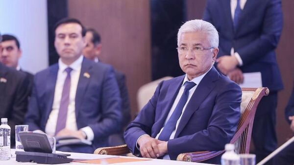 Генеральный секретарь ОДКБ Имангали Тасмагамбетов на заседании Совета Парламентской Ассамблеи ОДКБ  - Sputnik Кыргызстан