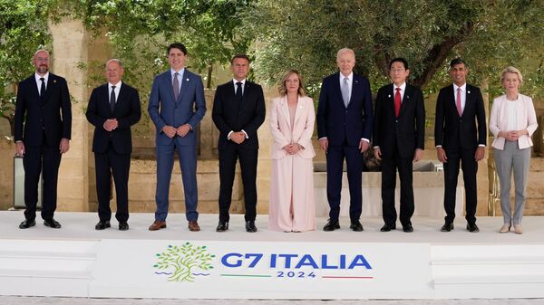  50-й саммит Большой семерки (G7) в Италии - Sputnik Кыргызстан