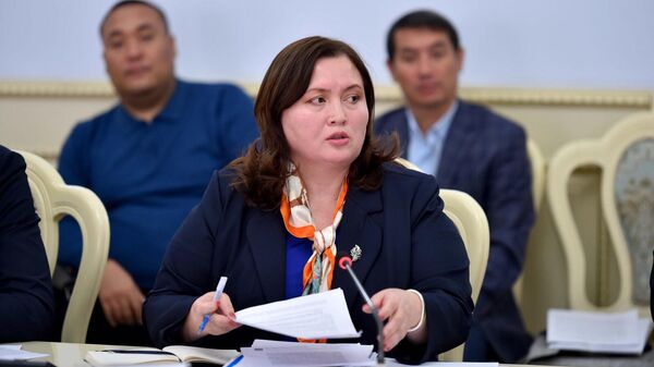 Эмгек, социалдык камсыздоо жана миграция министри Жылдыз Полотова - Sputnik Кыргызстан