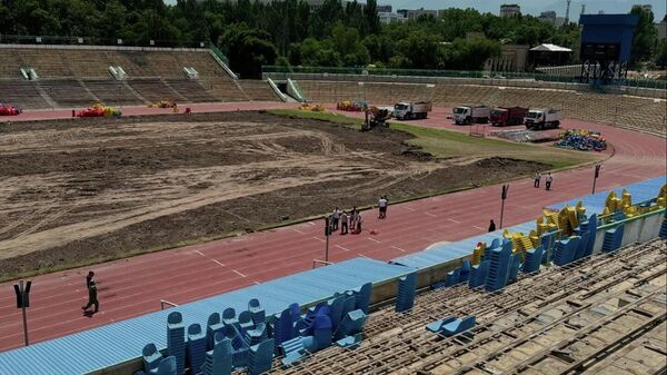 Масштабная реконструкция центрального стадиона имени Долона Омурзакова в Бишкеке  - Sputnik Кыргызстан