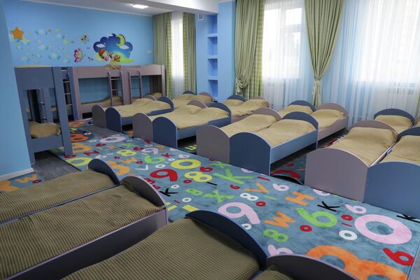 Детский сад рассчитан на 100 мест - Sputnik Кыргызстан