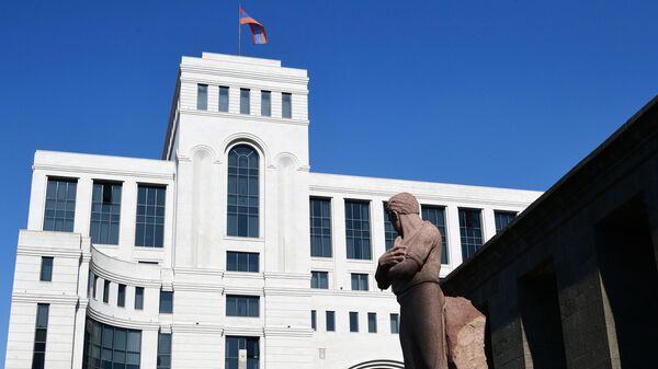 Здание МИД Армении в Ереване. Архивное фото - Sputnik Кыргызстан