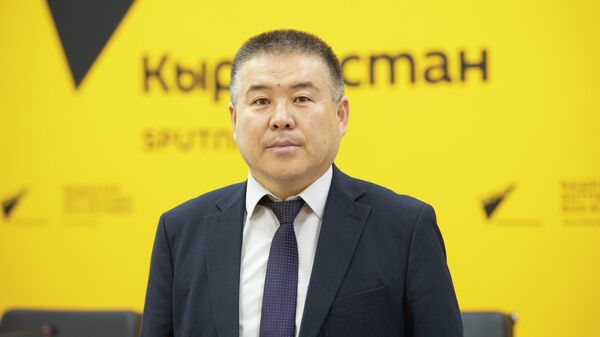 Улуттук статистика комитетинин төрагасынын орун басары Бакытбек Шокенов - Sputnik Кыргызстан