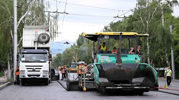 Реконструкция дорог и ряда объектов в Бишкеке - Sputnik Кыргызстан