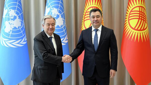 Переговоры президента Садыра Жапарова с Генеральным секретарем ООН Антониу Гутерришем
 - Sputnik Кыргызстан