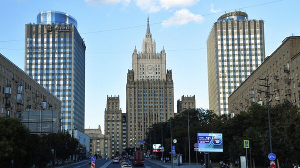 Здание Министерства иностранных дел РФ в Москве - Sputnik Кыргызстан