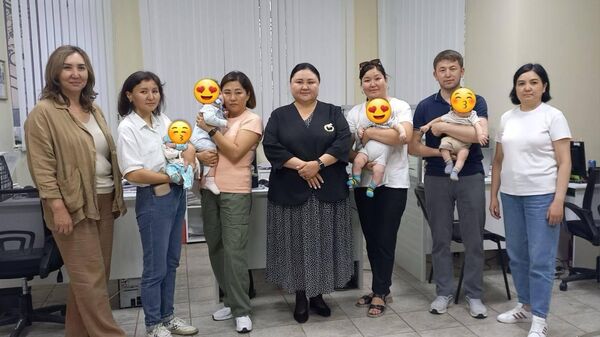 Возвращение четверых детей из Москвы в Кыргызстан - Sputnik Кыргызстан