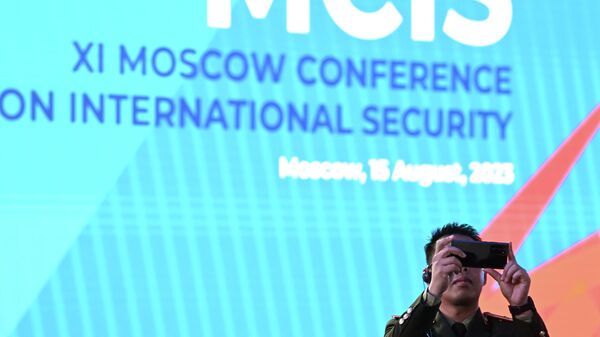 Участник XI Московской конференции по международной безопасности. Архивное фото - Sputnik Кыргызстан