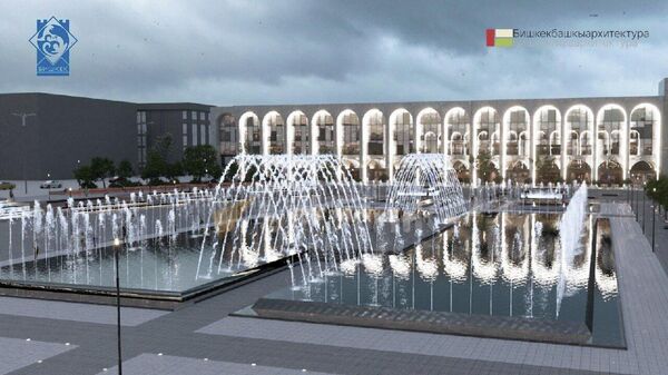 Реконструкция площади Ала-Тоо в Бишкеке - Sputnik Кыргызстан