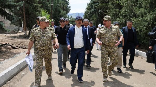 Рабочая поездка президента Садыра Жапарова в Иссык-Кульскую область - Sputnik Кыргызстан