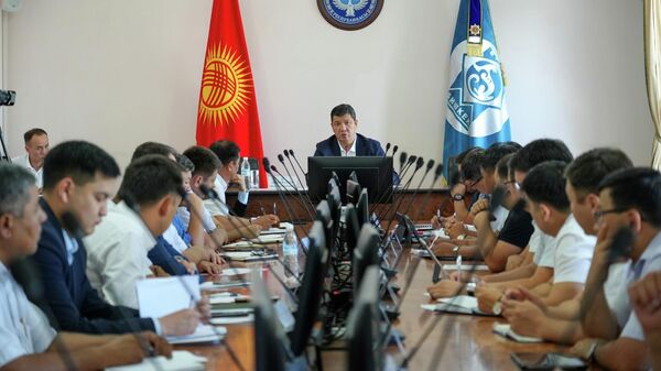 Заседание штаба по гражданской защите в Бишкеке - Sputnik Кыргызстан