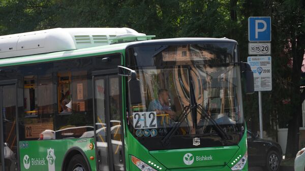 Работа общественного транспорта в Бишкеке - Sputnik Кыргызстан