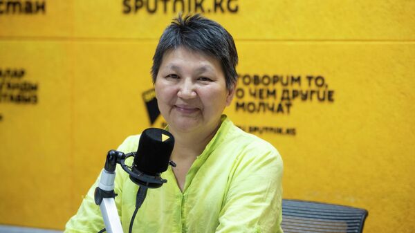 Учредитель Центральноазиатской ассоциации поддержки ремесел Мээр Кошоева  - Sputnik Кыргызстан