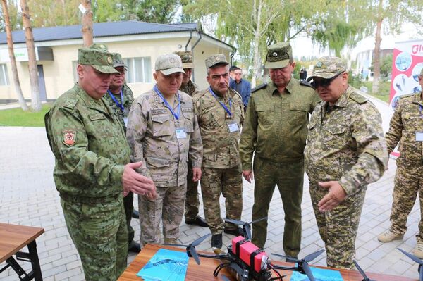 Целью тренировки стало совершенствование подготовки руководящего состава и органов управления национальных формирований - Sputnik Кыргызстан