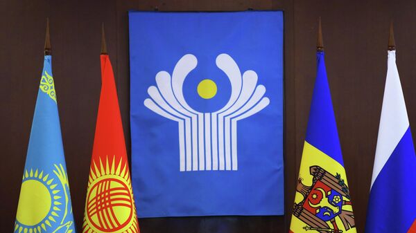 Логотип СНГ. Архивное фото - Sputnik Кыргызстан