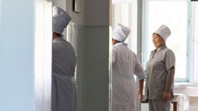 Работа республиканской психиатрической больницы в селе Чым-Коргон