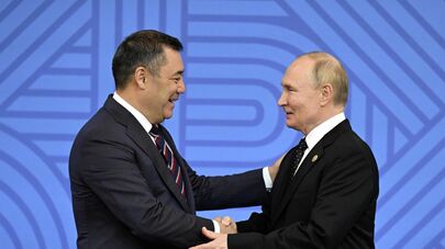 Президент Садыр Жапаров в международном выставочном центре "Казань Экспо"