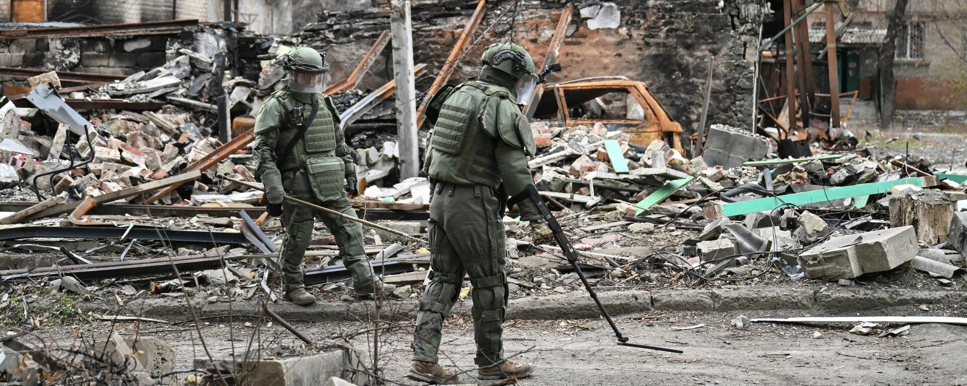 Разминирование Селидово в ДНР - Sputnik Кыргызстан, 1920, 23.10.2025