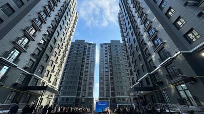 Вручение ключей от квартир построенных ГИК в Бишкеке