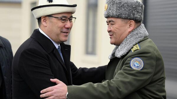 Садыр Жапаров и Камчыбек Ташиев
 - Sputnik Кыргызстан