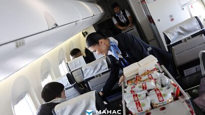 Первый авиарейс по маршруту Ош–Каракол–Ош