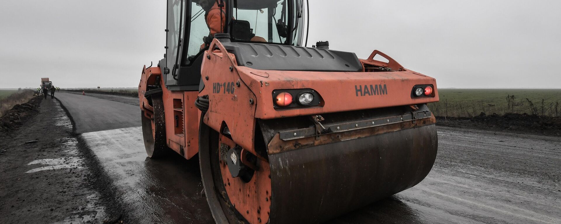 Автотрасса ремонт учурунда. Архив - Sputnik Кыргызстан, 1920, 19.11.2025