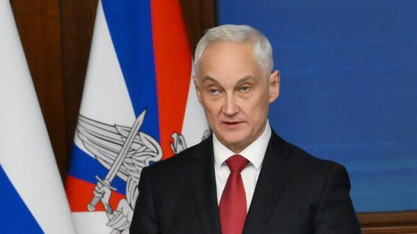 РФ коргоо министри Андрей Белоусов. Архив - Sputnik Кыргызстан