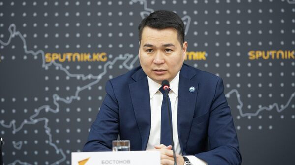 Директор Агентства гражданской авиации КР Данияр Бостонов. Архивное фото - Sputnik Кыргызстан