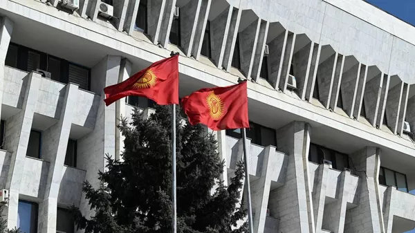 Ремонтные работы в здании Жогорку Кенеша в Бишкеке - Sputnik Кыргызстан