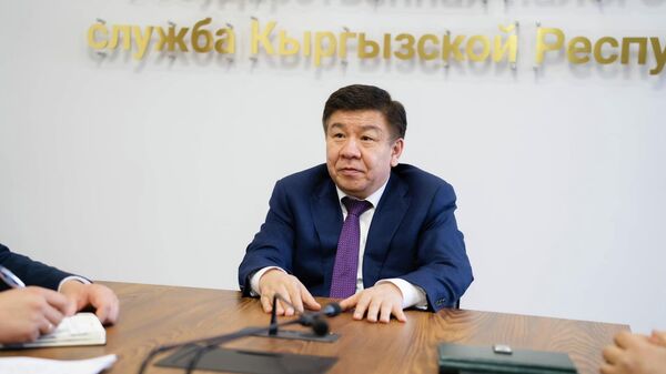 Глава ГНС Алмамбет Шыкмаматов - Sputnik Кыргызстан