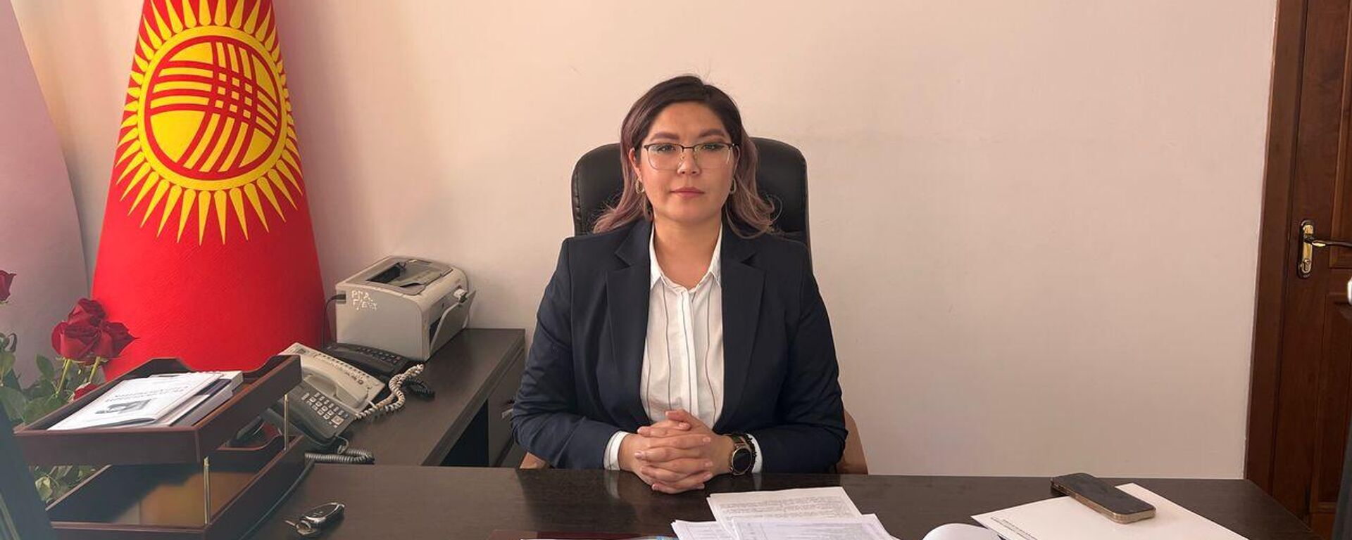 Аким Ысык-Атинского района Эркеайым Сейтказиева - Sputnik Кыргызстан, 1920, 19.03.2025
