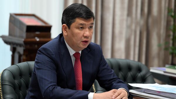 Мэр Бишкека Айбек Джунушалиев. Архивное фото - Sputnik Кыргызстан