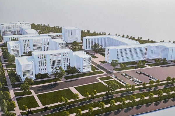 Жаңы медициналык шаарчанын эскизи - Sputnik Кыргызстан