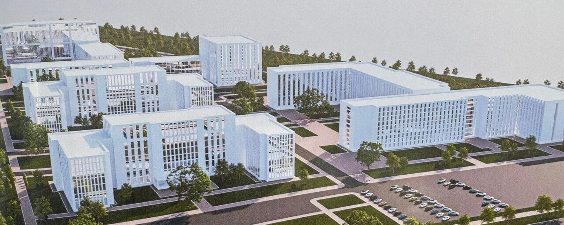 Эскизы проекта по переносу основных больниц за пределы Бишкека  - Sputnik Кыргызстан, 1920, 26.08.2025