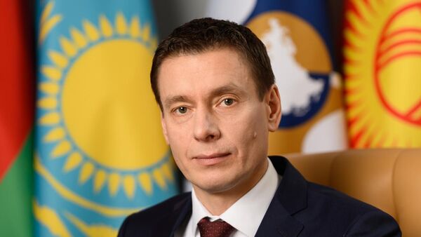 Министр торговли ЕЭК Андрей Слепнев - Sputnik Кыргызстан
