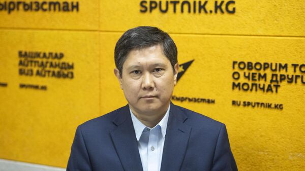 Коомдук саламаттык сактоо улуттук институтунун директору, медицина илимдеринин доктору Жаркынбек Касымбеков - Sputnik Кыргызстан