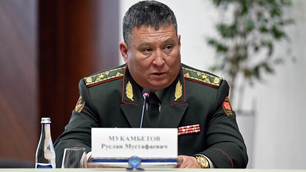 Кыргызстандын коргоо министри Руслан Мукамбетов  - Sputnik Кыргызстан