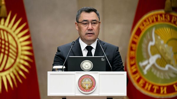 Президент КР Садыр Жапаров. Архивное фото - Sputnik Кыргызстан