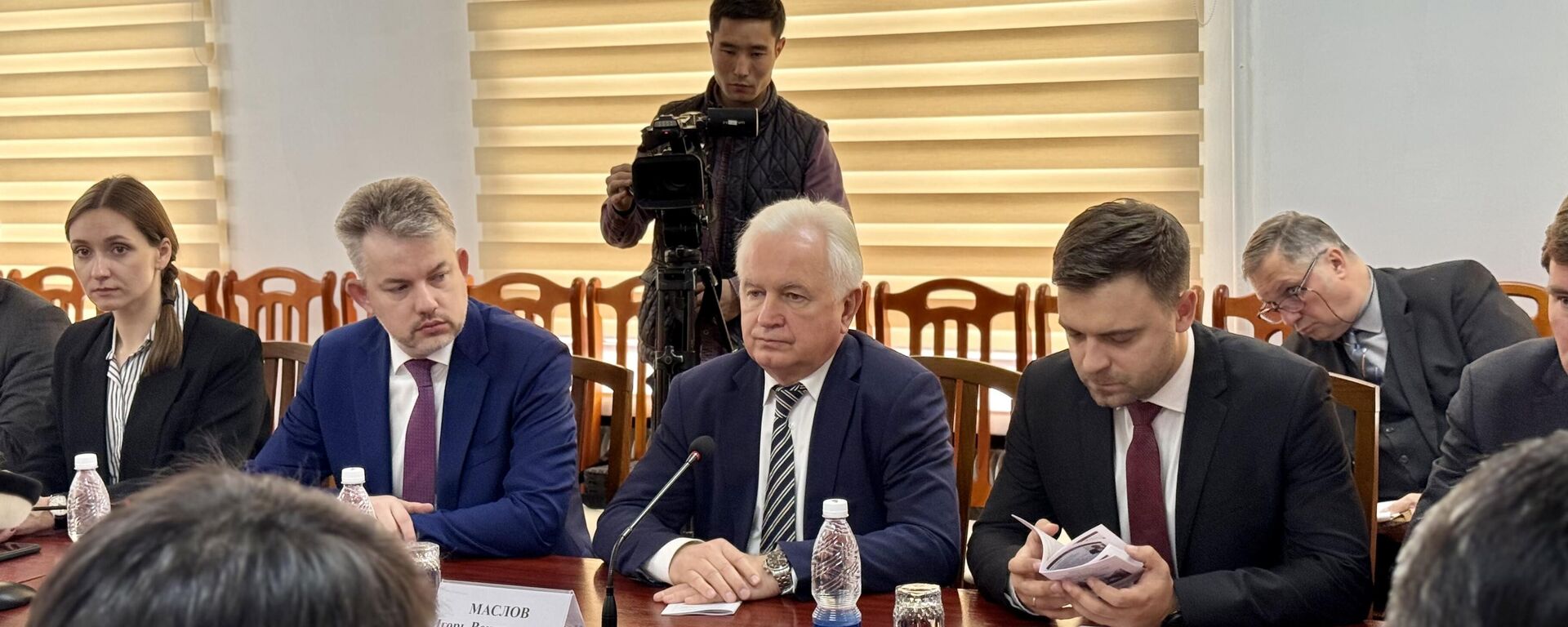 Визит российской делегации в Нарынскую область  - Sputnik Кыргызстан, 1920, 30.05.2025